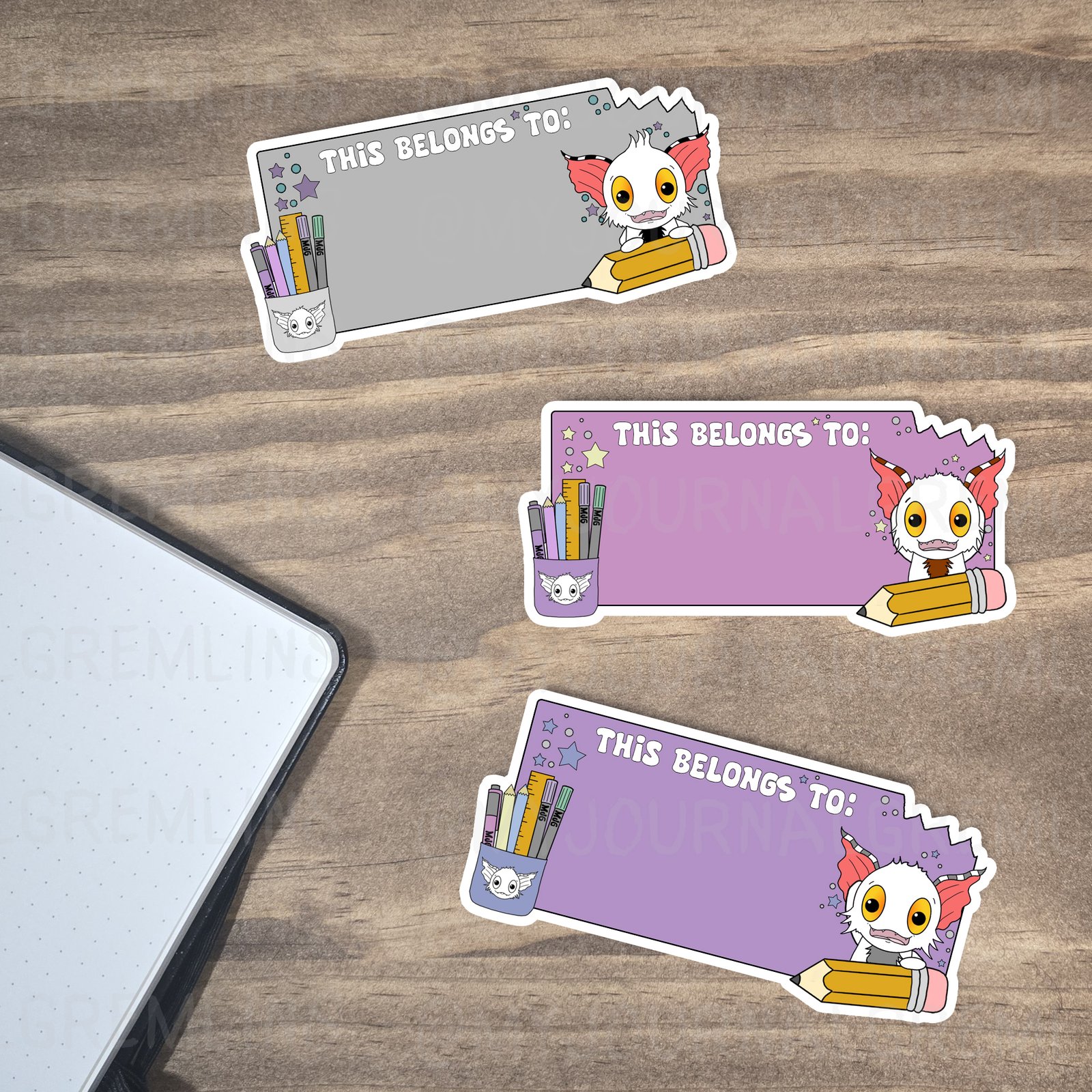 MyJournalGremlins GS 001 DCS Belongs 5