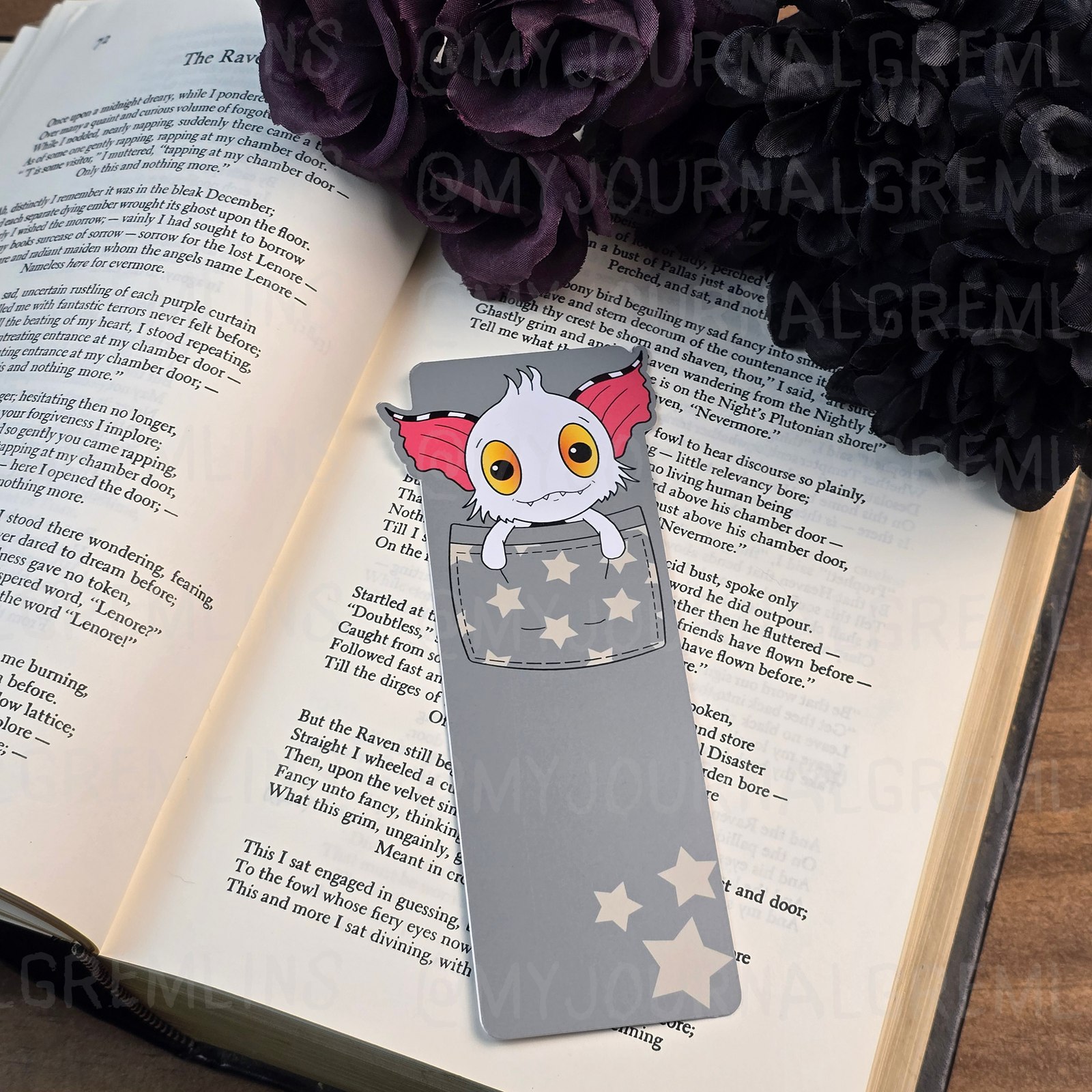 Wolfie My Pocket Gremlin Bookmark - Image 2