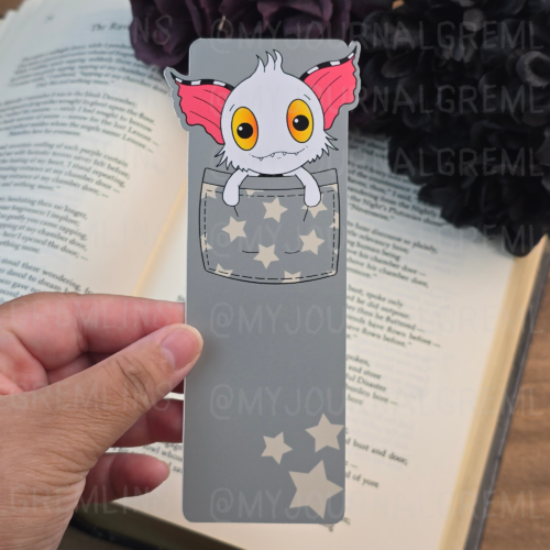 Wolfie My Pocket Gremlin Bookmark