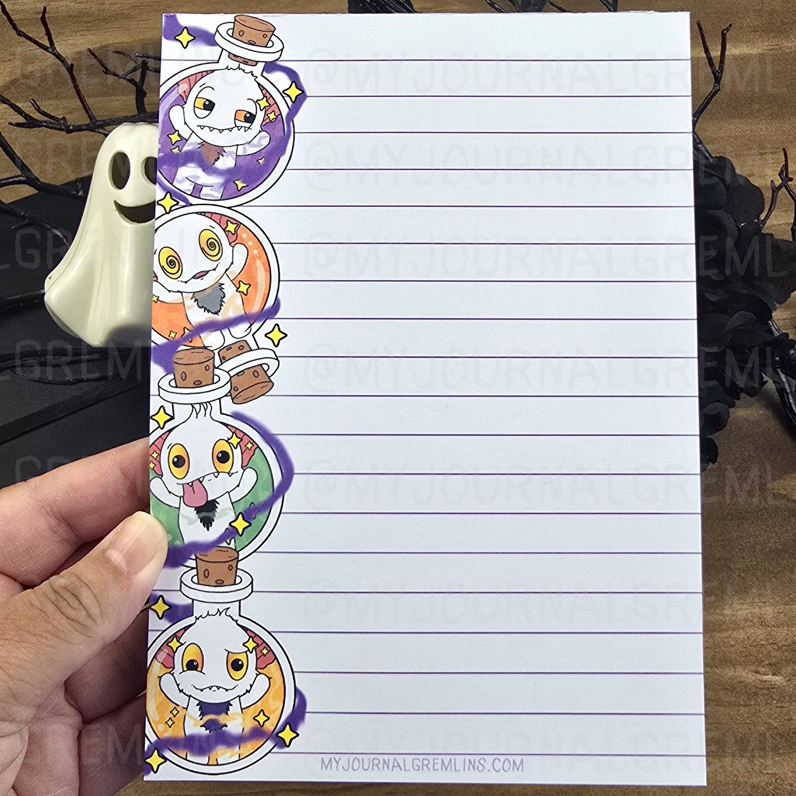 Halloween Potions Notepad - Image 2
