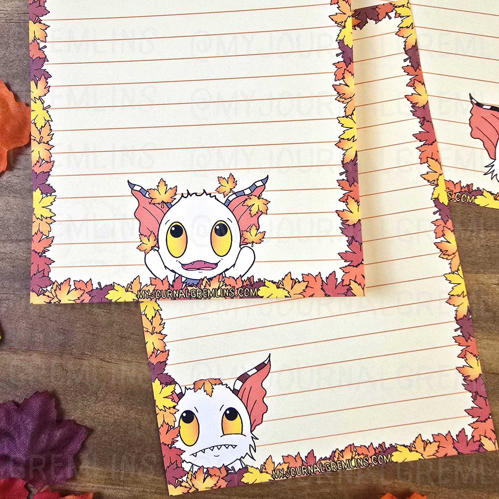 Autumnly Gremlins Notepad - Image 2