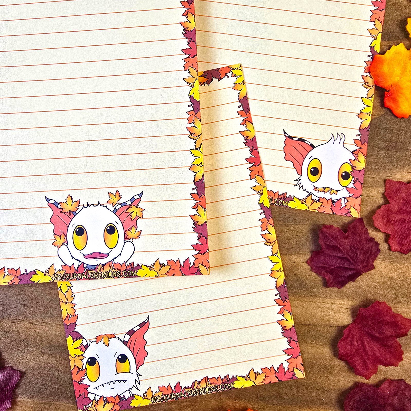Autumnly Gremlins Notepad - Image 4