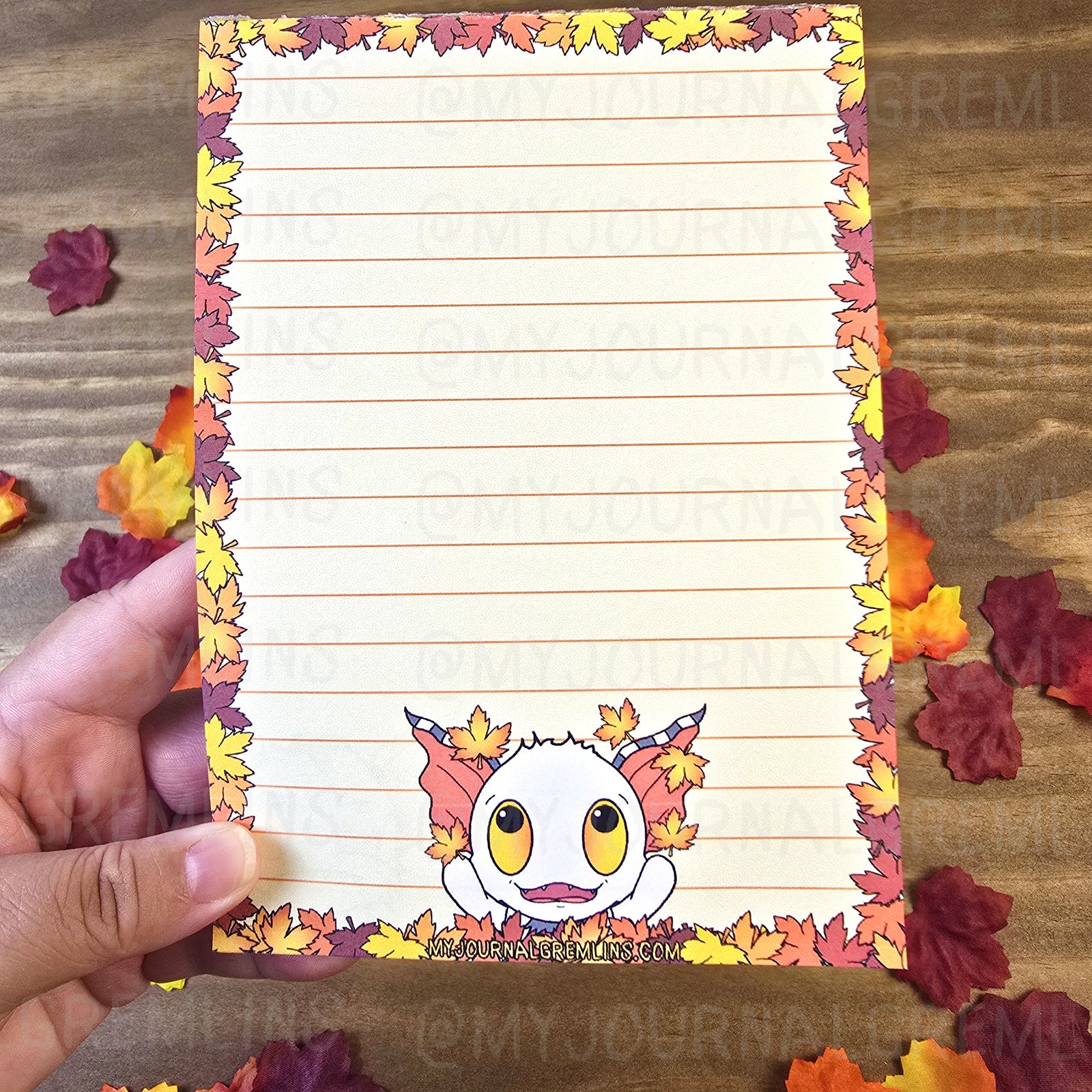 Autumnly Gremlins Notepad - Image 7