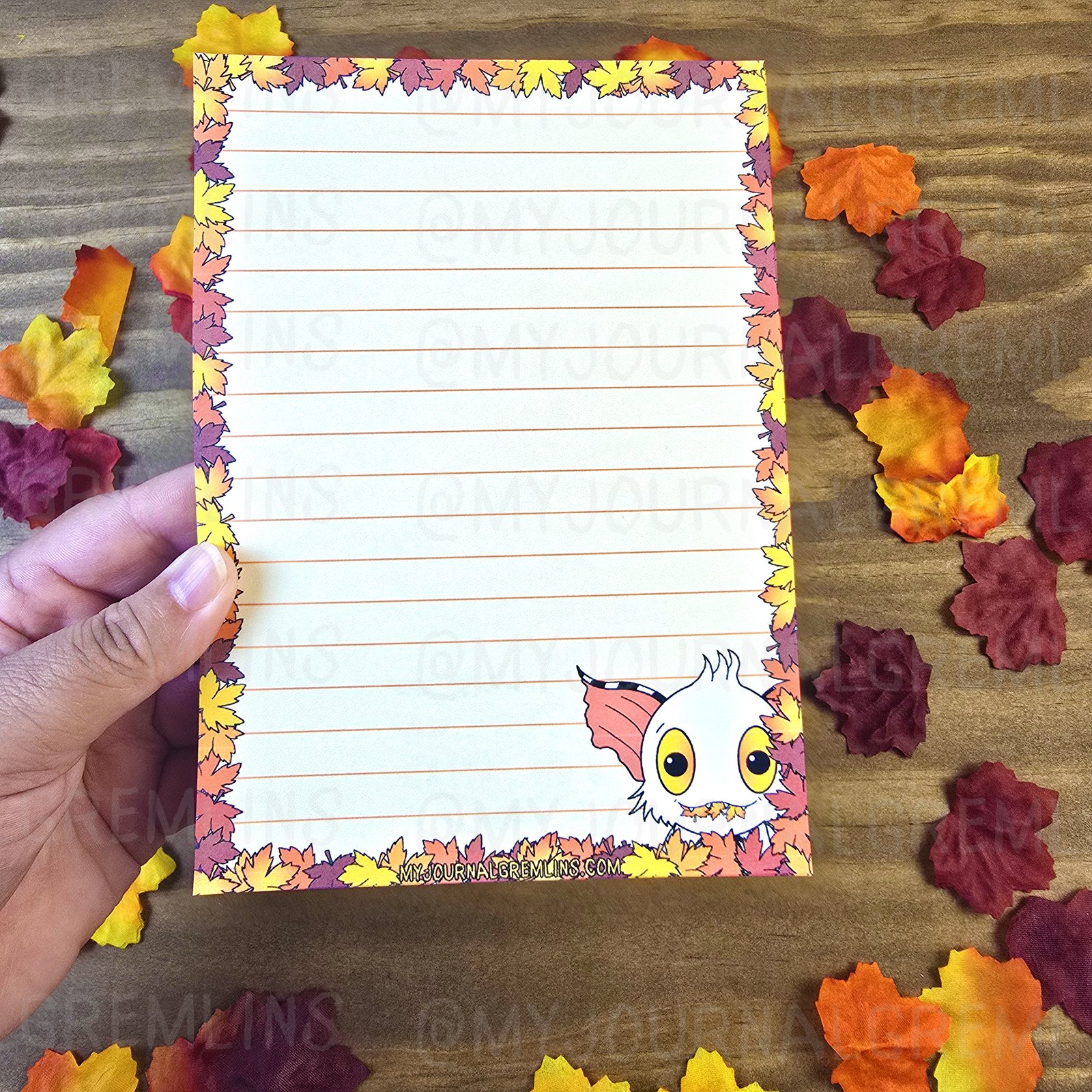 Autumnly Gremlins Notepad - Image 10