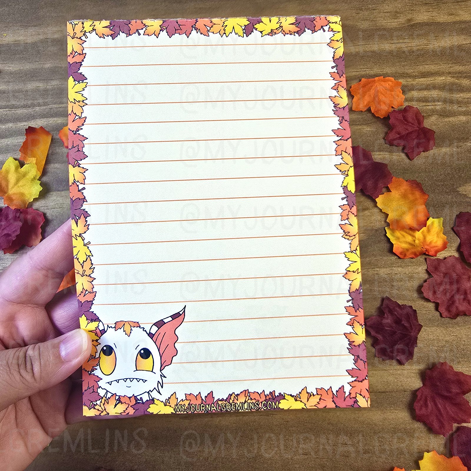 Autumnly Gremlins Notepad - Image 13